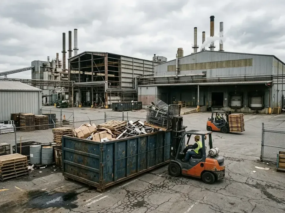 industrial-factory-scrap-conta-003 — frequently asked questions, Cheap Roll-off Dumpster Rentals in Garden View, PA